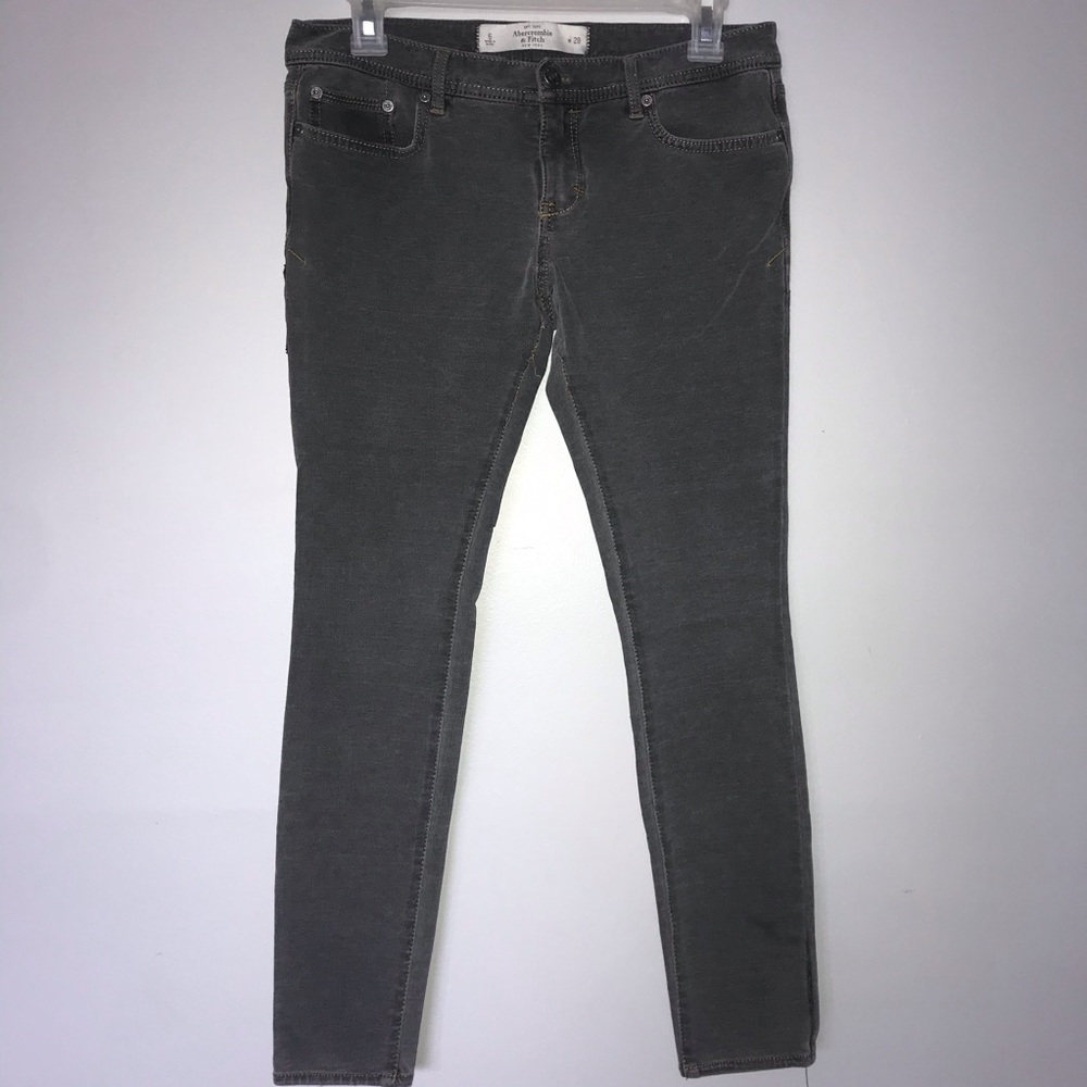 👁 Gray Abercrombie Jeggings